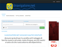 Tablet Screenshot of ilnavigatore.net